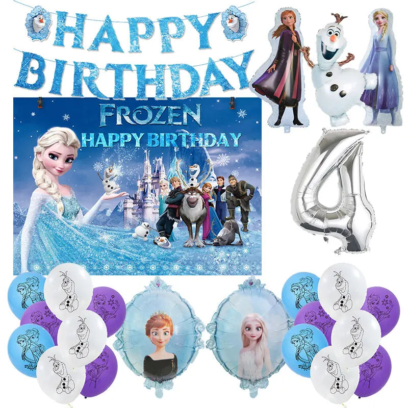 Elsa and Anna Frozen Decorations