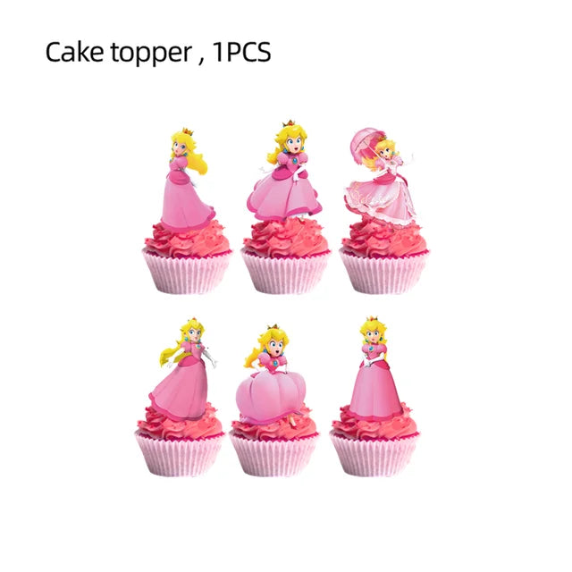Caraktar cake decorations include cake topper