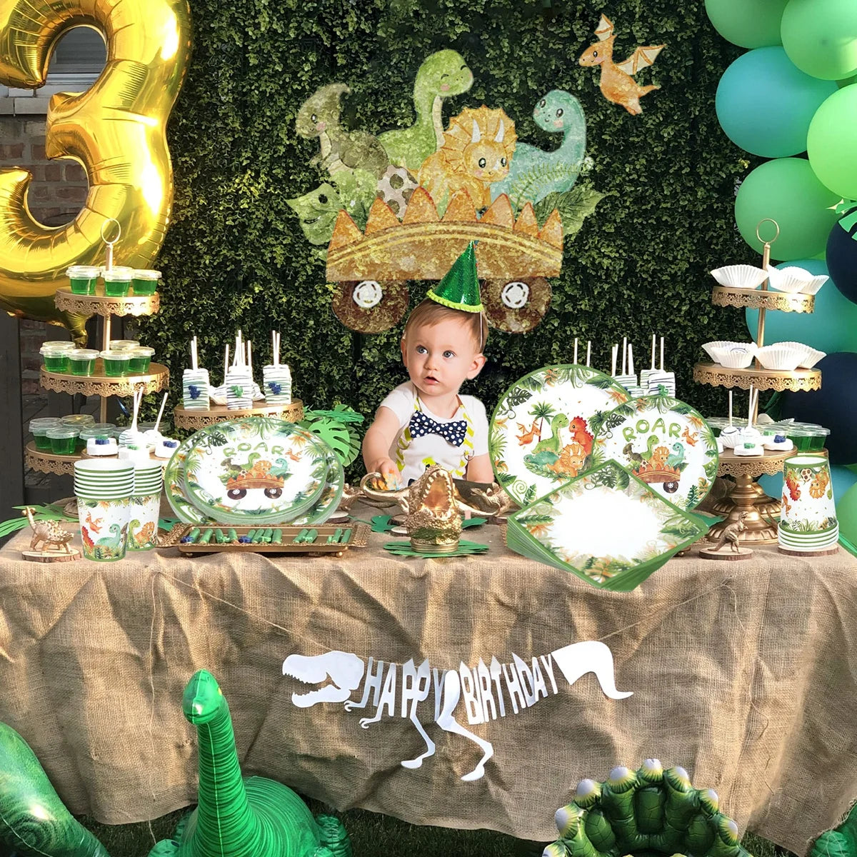 Dinosaur theme party
