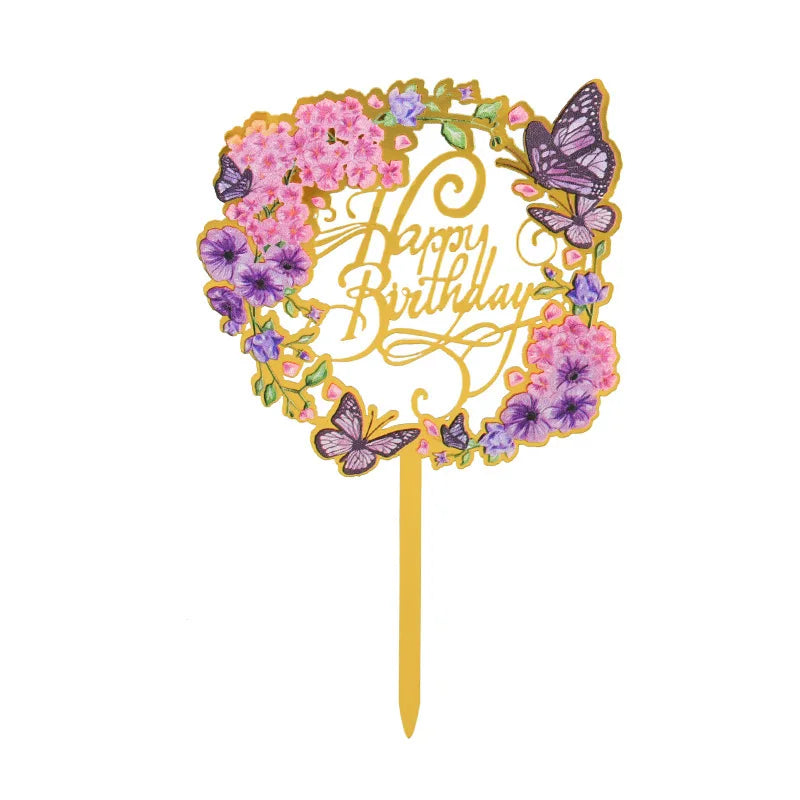 New 3D Color Printing Cake Topper