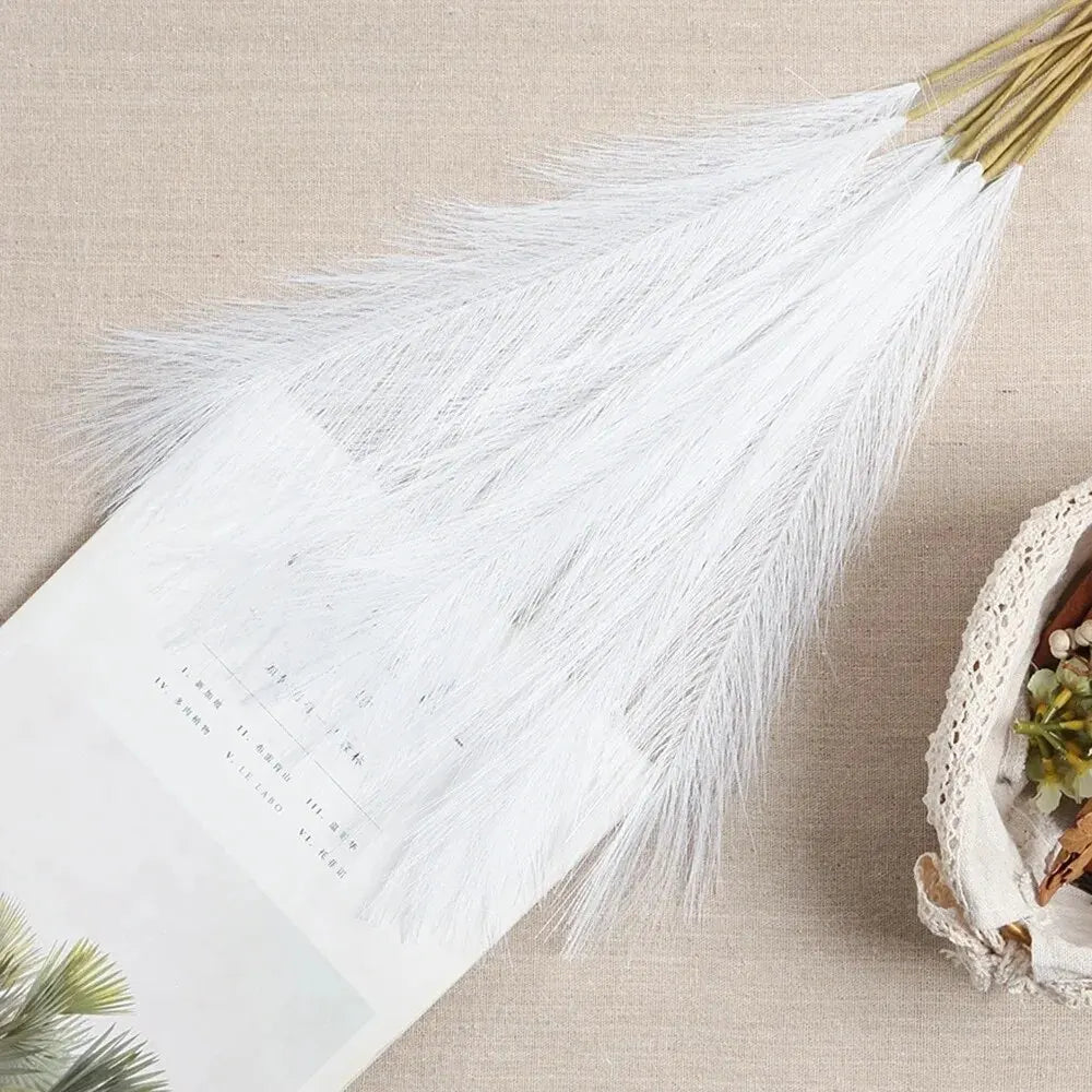 Pampas Grass Flower Bouquet 10Pcs