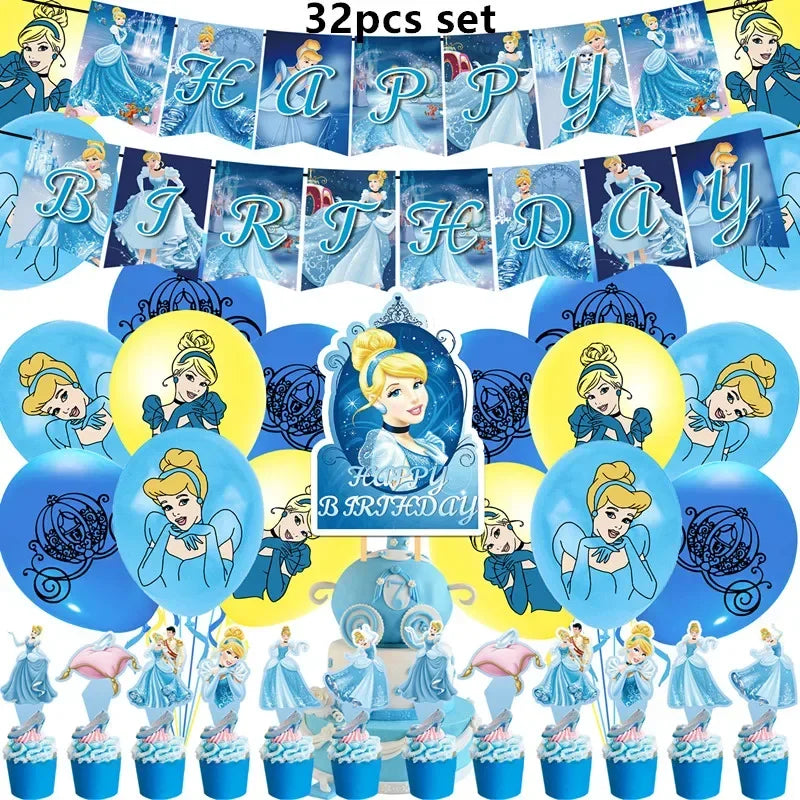 Cinderella decoration theme kit