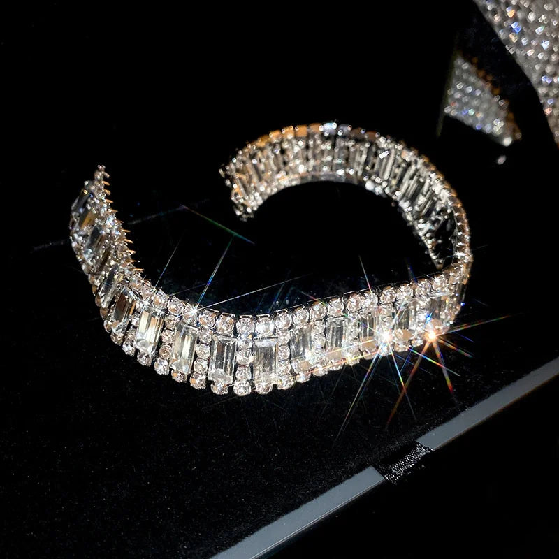 Luxury crystal chokers neck necklaces