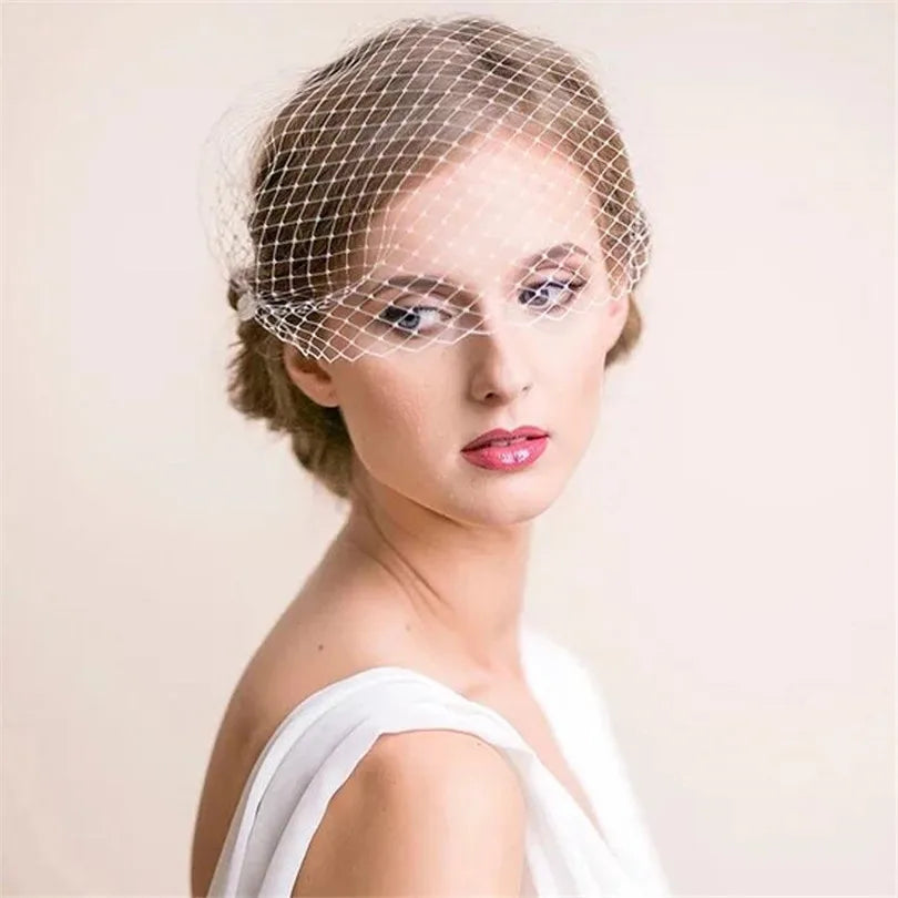 Elegant party head dress face