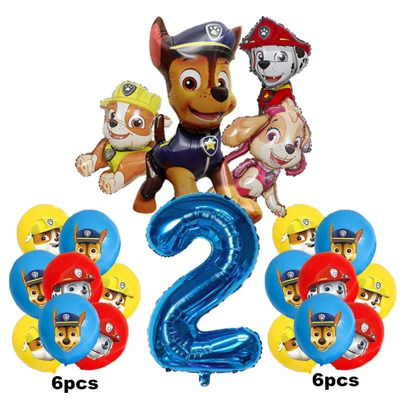 PAW Patrol Balloon 17pcs