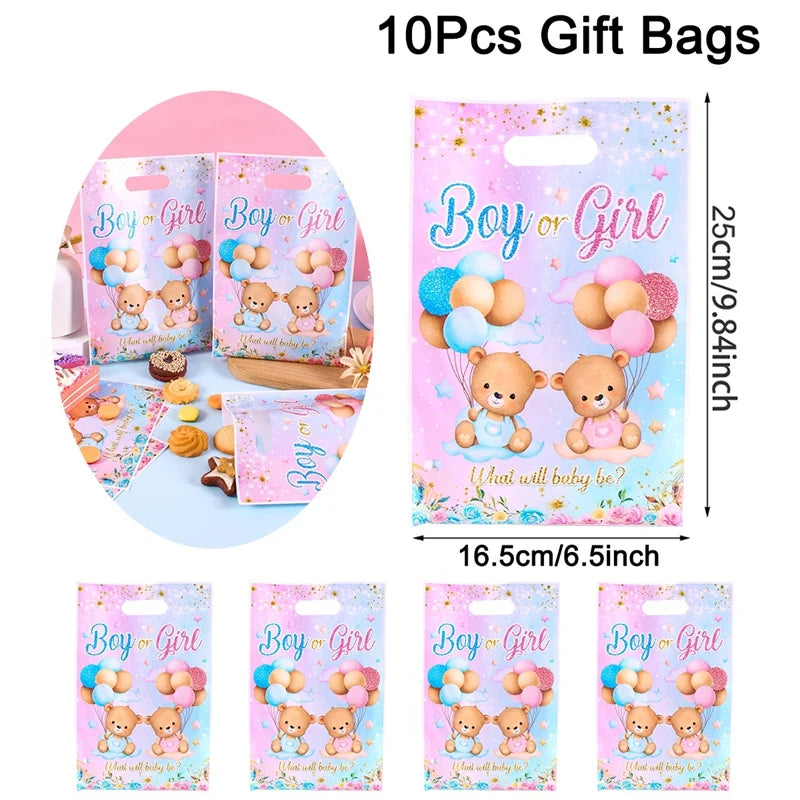 Gender Reveal Gift Bags, 10/20/50pcs