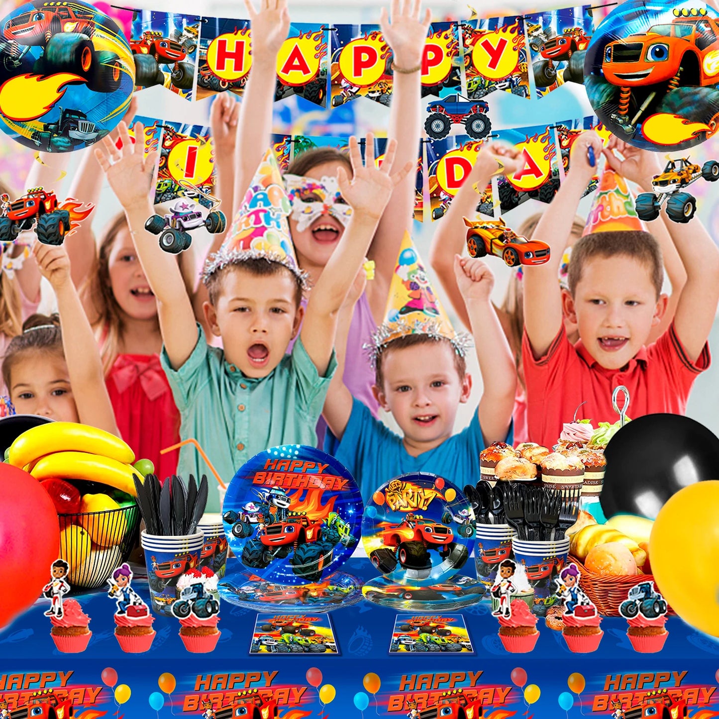Blaze birthday kit