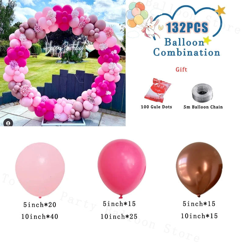 Sayrani balloon arch decoration