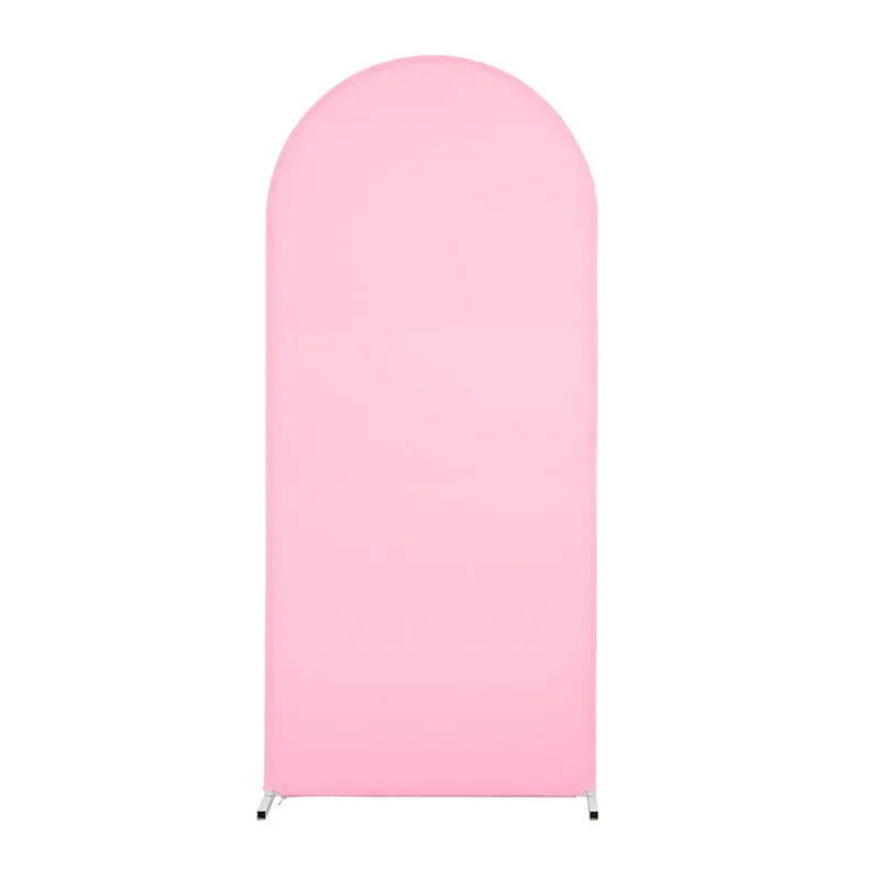 Double sided arch backdrop cover sage