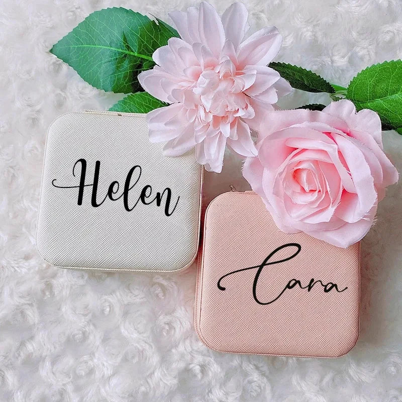Custom name jewellery box