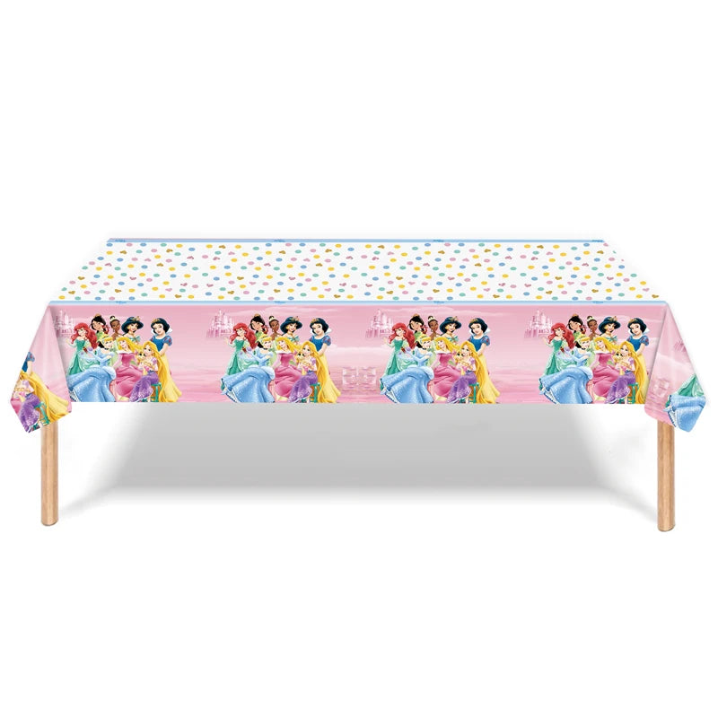 Princess Party Tableware Set – Plates, Cups & Napkins