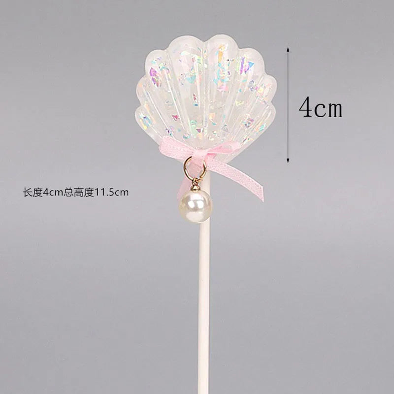 Kawaii Mermaid Cake Topper – Birthday Decoration