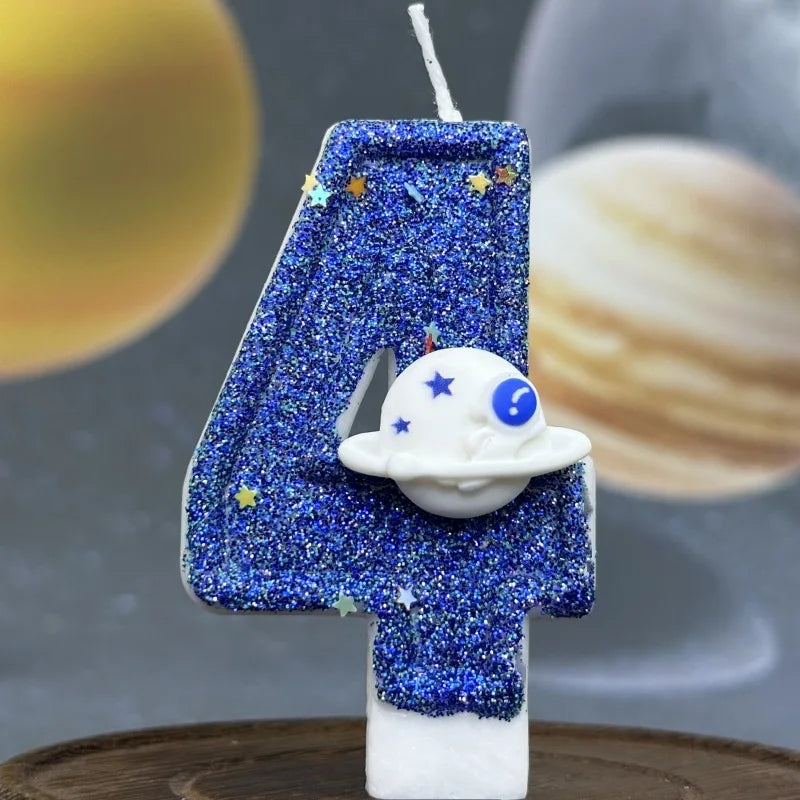 Space Astronaut candle