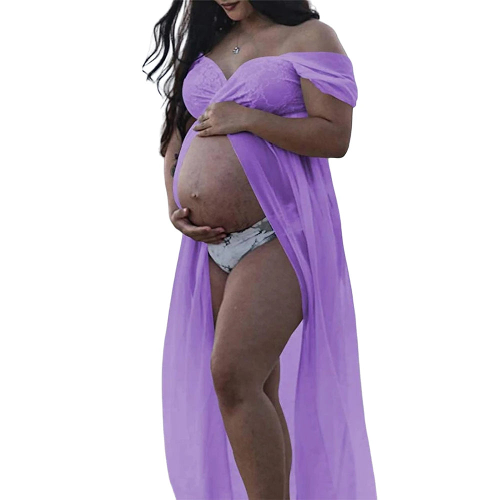 Sali Maternity Maxi Dress