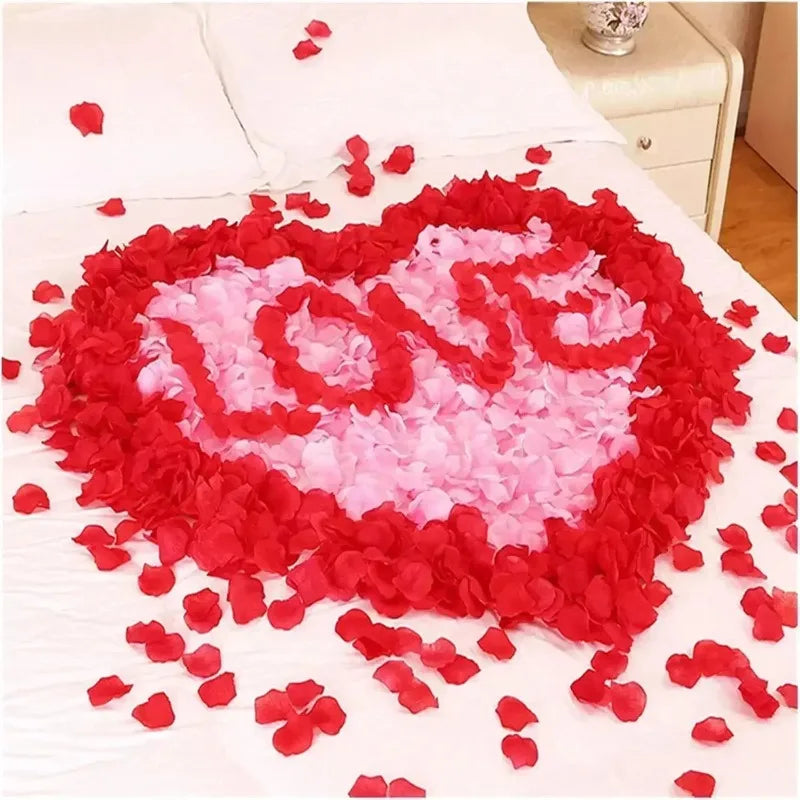 2000/100Pcs Artificial fake rose petals