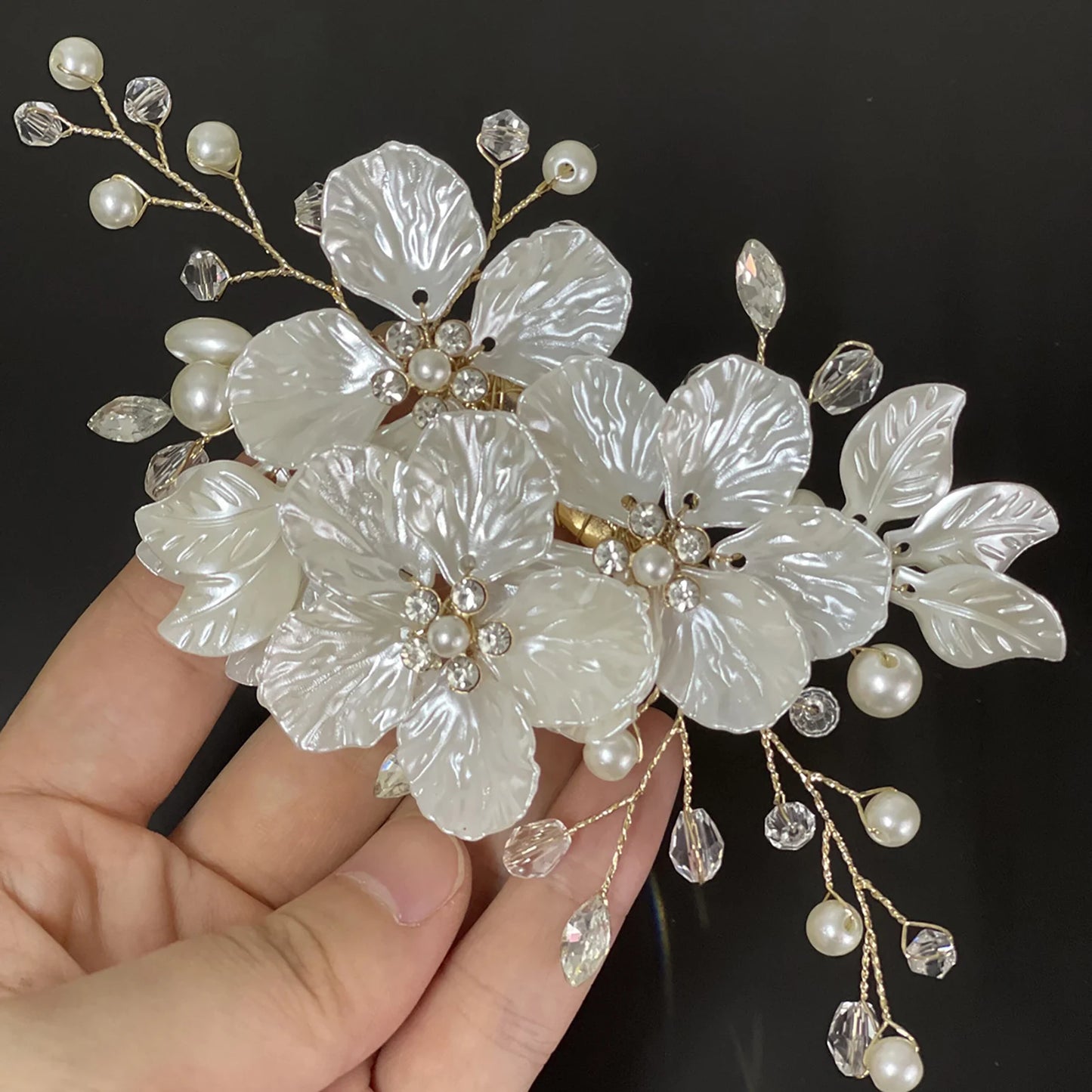 Handmade flower hairpins