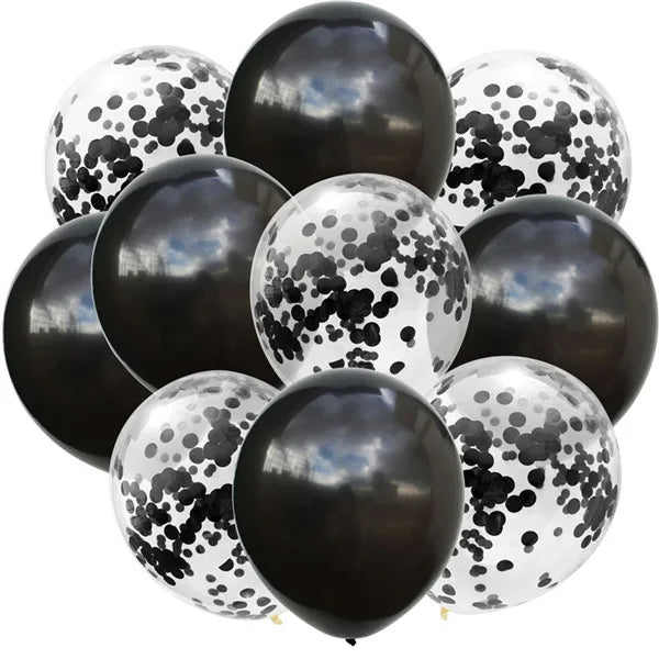 Mix Confetti Latex Balloon 12inch 10pcs