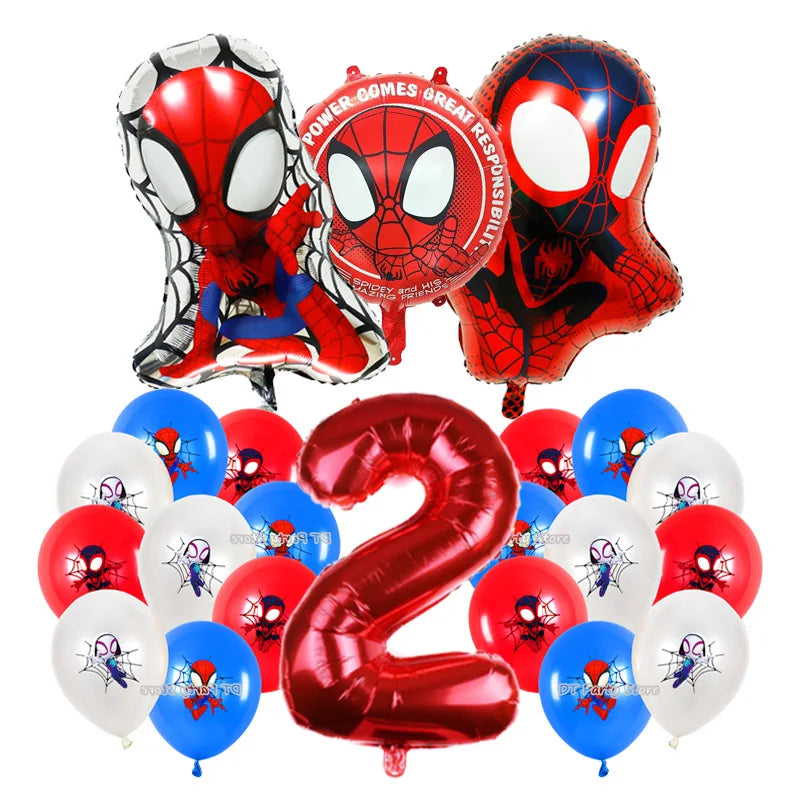 SpiderMan Theme Decoration