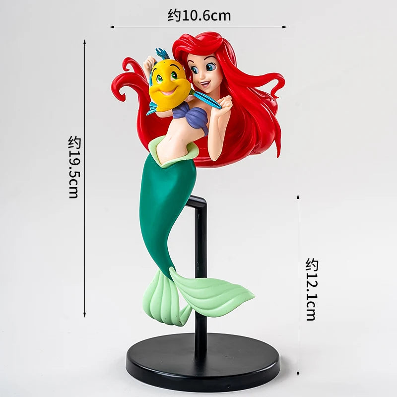 Kawaii Mermaid Cake Topper – Birthday Decoration