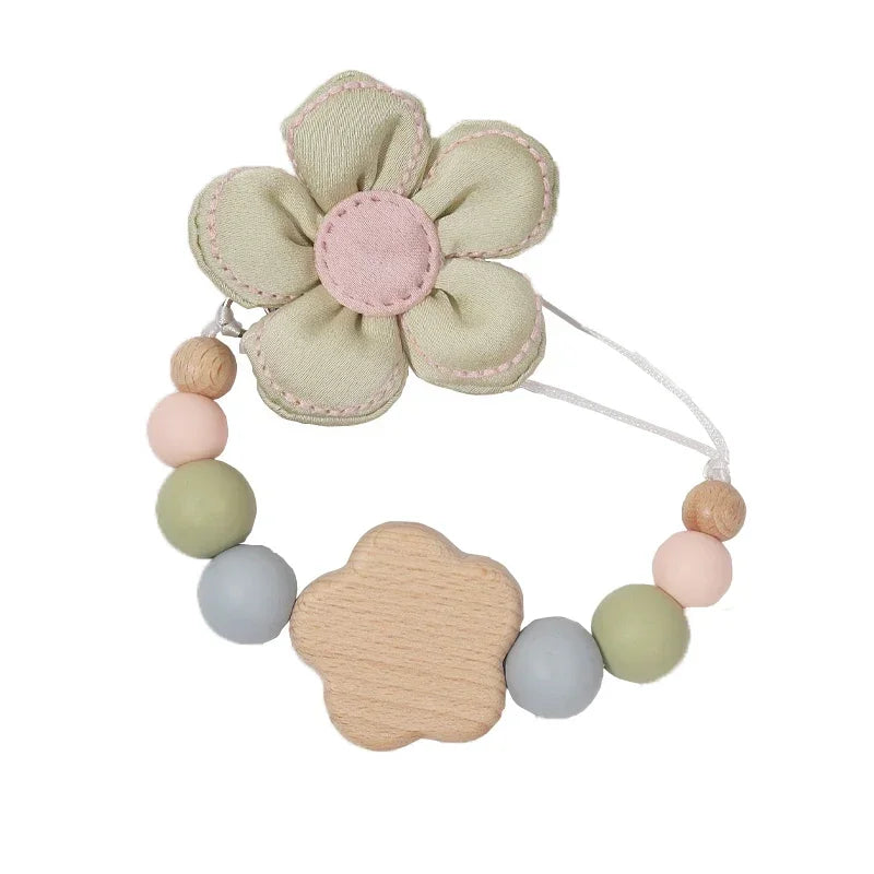 Custom name wooden personalized baby pacifier