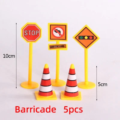 Engineering-vehicles for cake decoration
