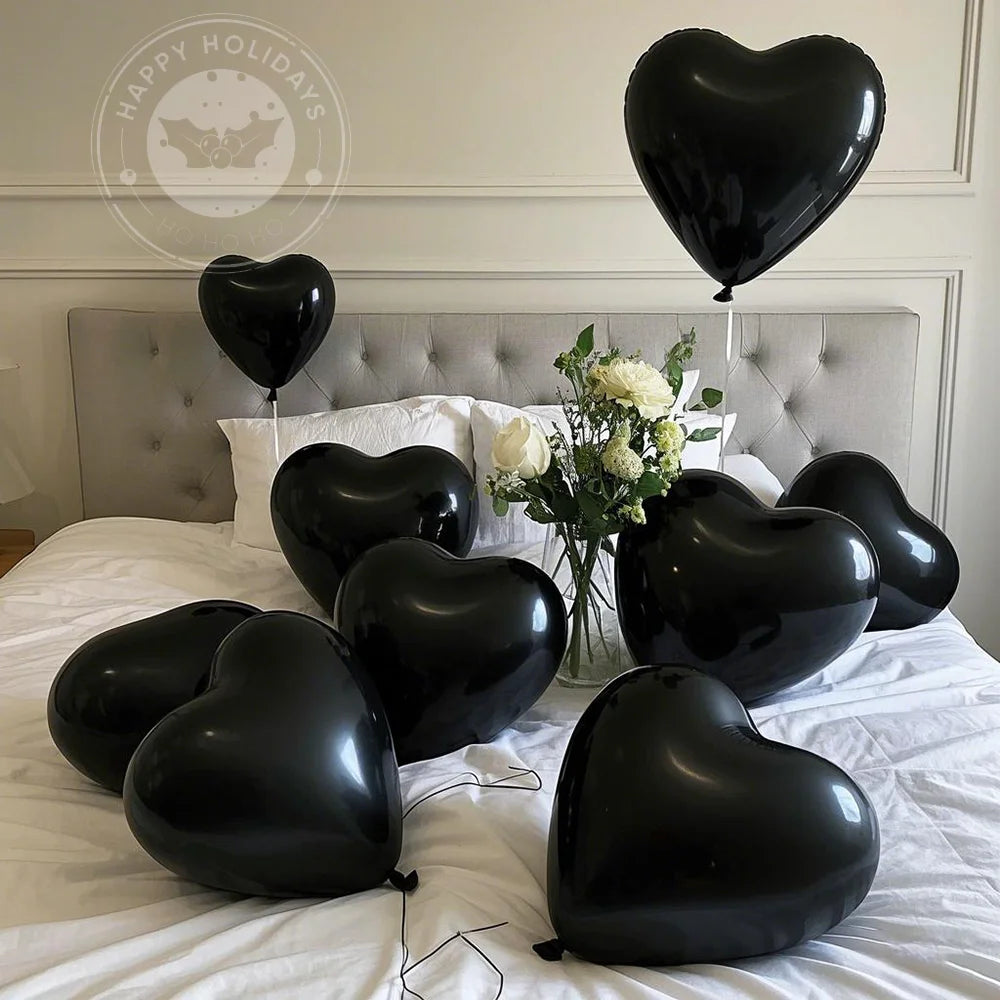 Heart balloons for decoration 20/50/100pcs 10inch