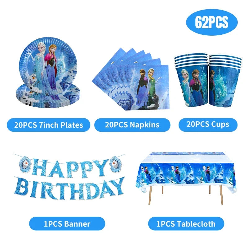 Elsa and Anna Frozen Decorations