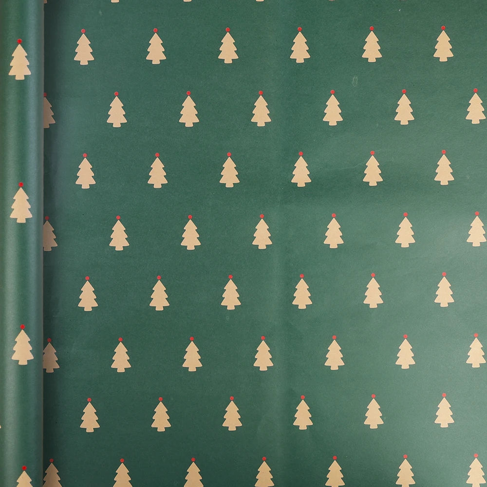 10/1PCS Christmas Kraft Wrap