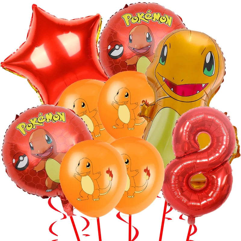 Pokemon party decoration balloons