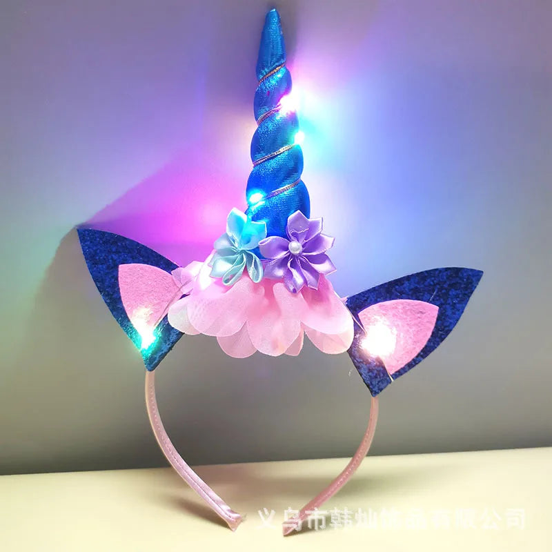 Lights Unicorn Headband