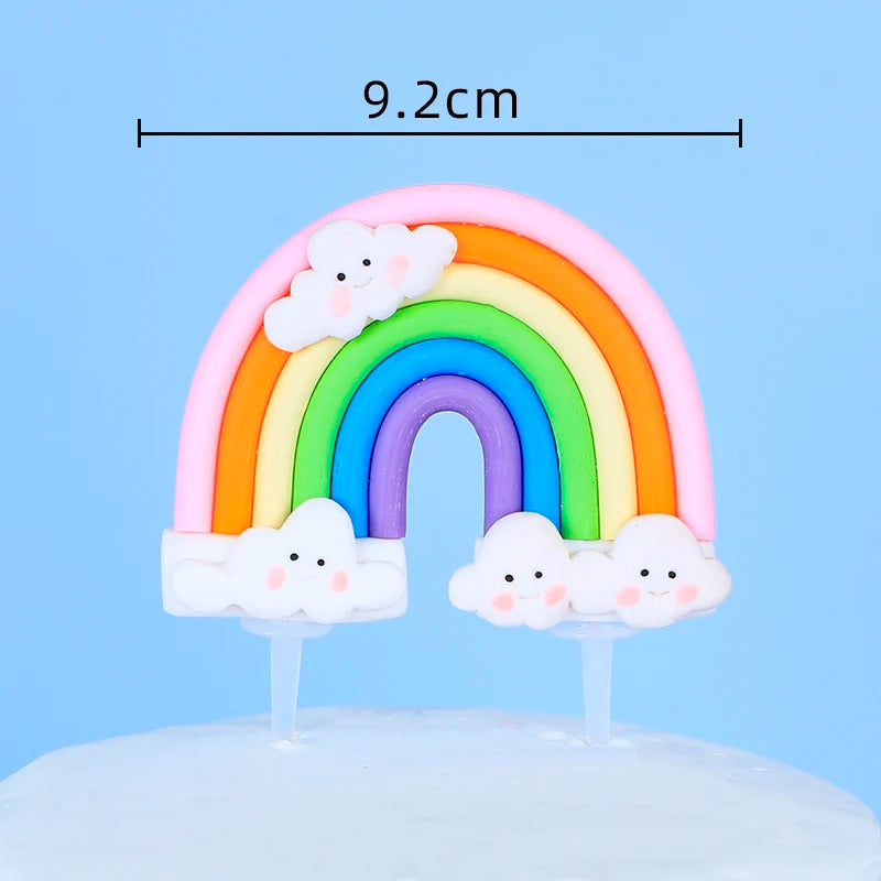 Unicorn cake topper decor