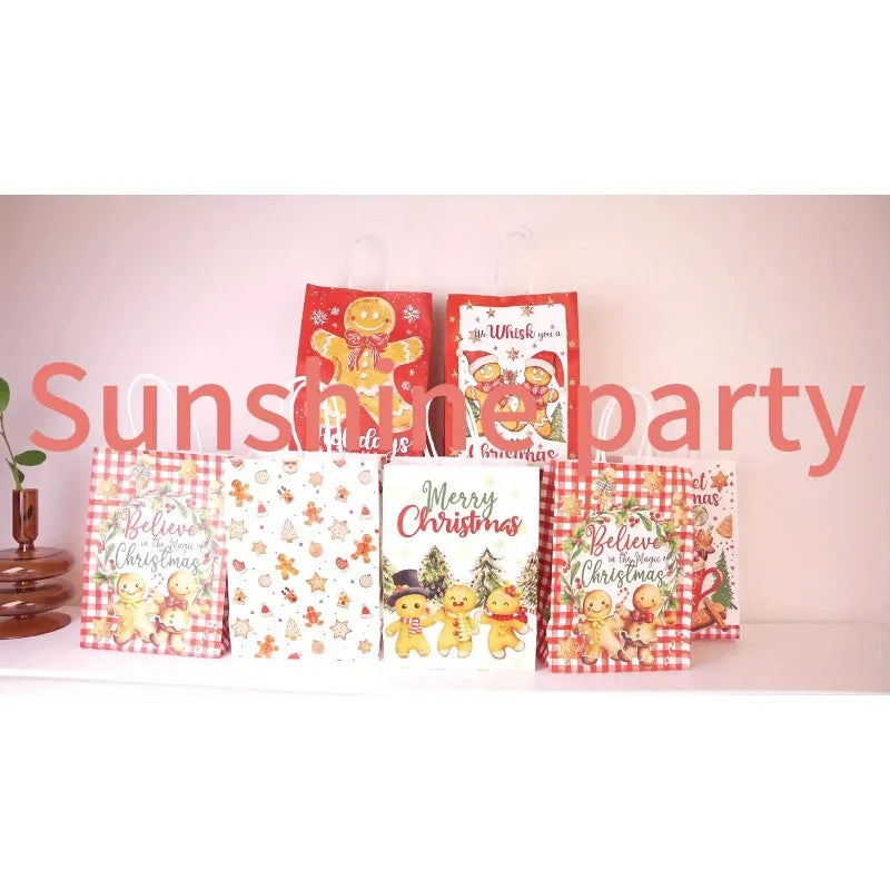Merry Christmas Party Paper Bags