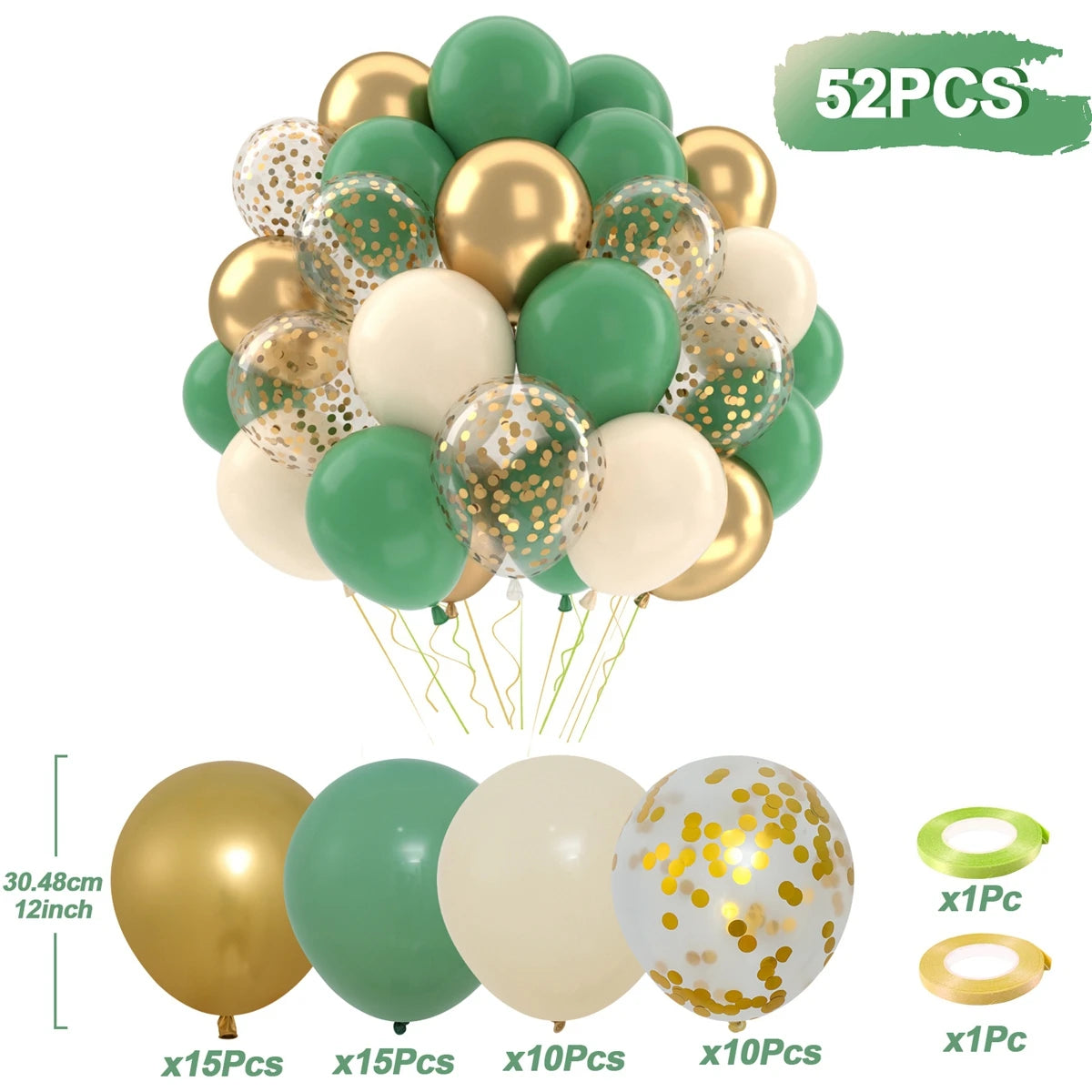 Balloons Pearl Latex 31/36/37/51/101Pcs