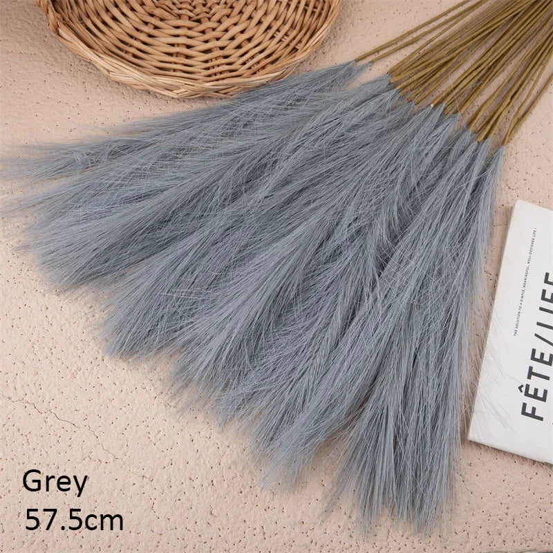 Pampas Grass decoration fake 10Pcs