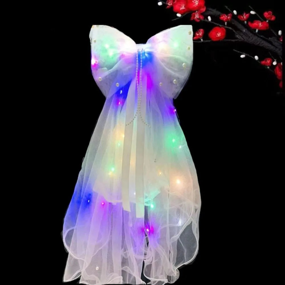 LED light glowing veil