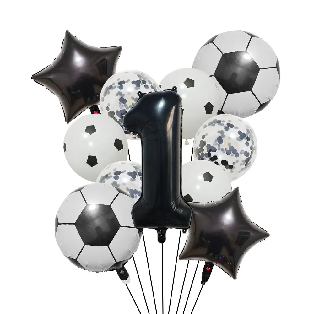 1 Set Helium Football Balloons Decorations 32Inch