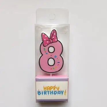 Mickey figure candles