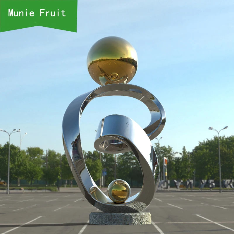 Stainless steel ball golden mirror surface dia 19-300mm 304