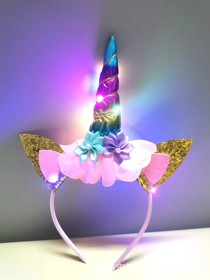 Lights Unicorn Headband