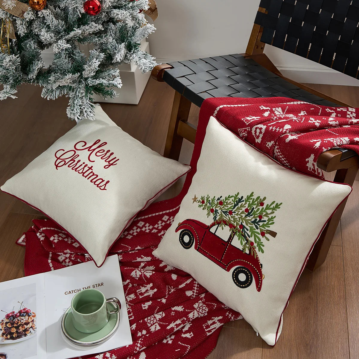 Christmas Holiday Cushion Cover 45×45cm