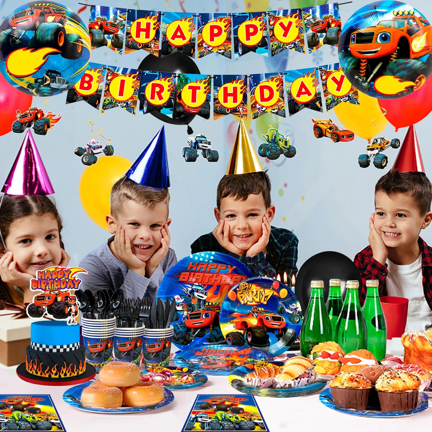 Blaze birthday kit