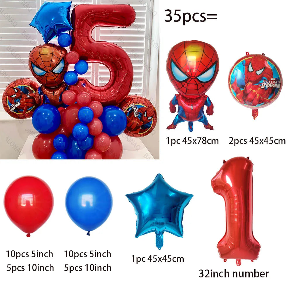 Spiderman Foil Helium