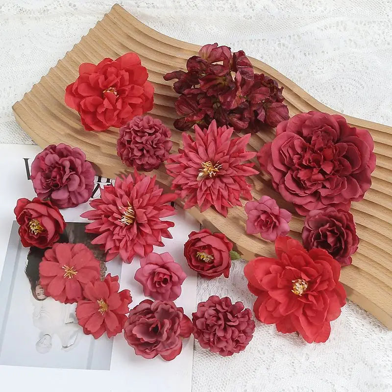 Rose set Peony for bouquets and decorations