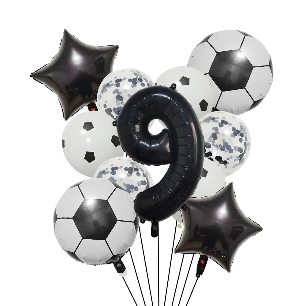 1 Set Helium Football Balloons Decorations 32Inch