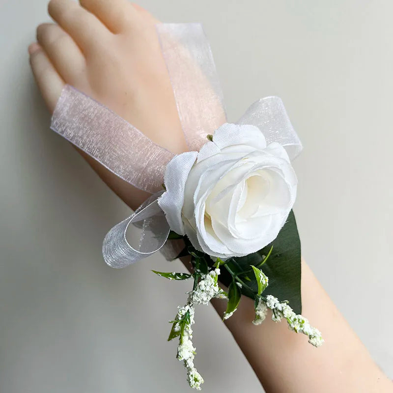 Bouquet silk roses