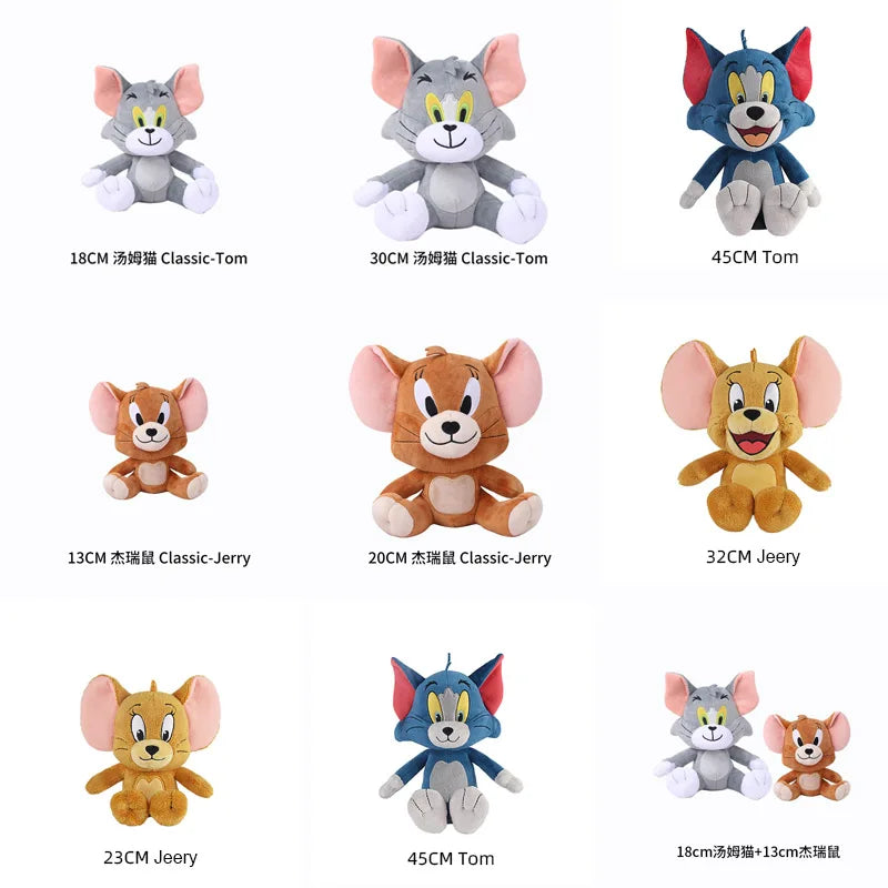 Tom & Jerry Plush Toy – Cute Cartoon Doll