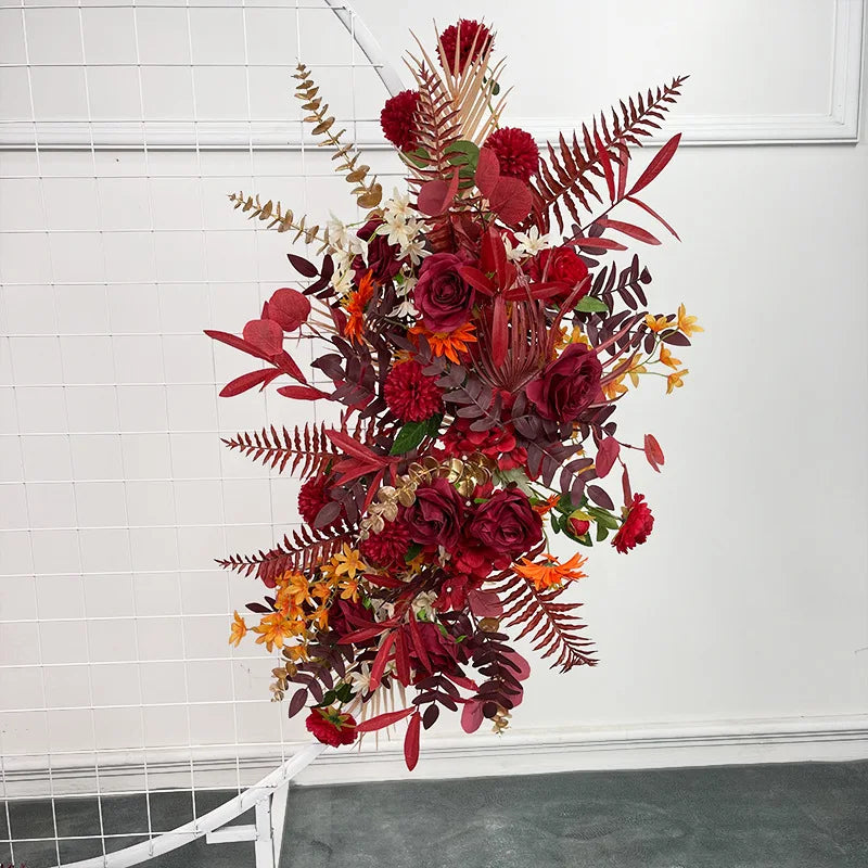 Artificial Crescent Flower Table & Arch Decoration