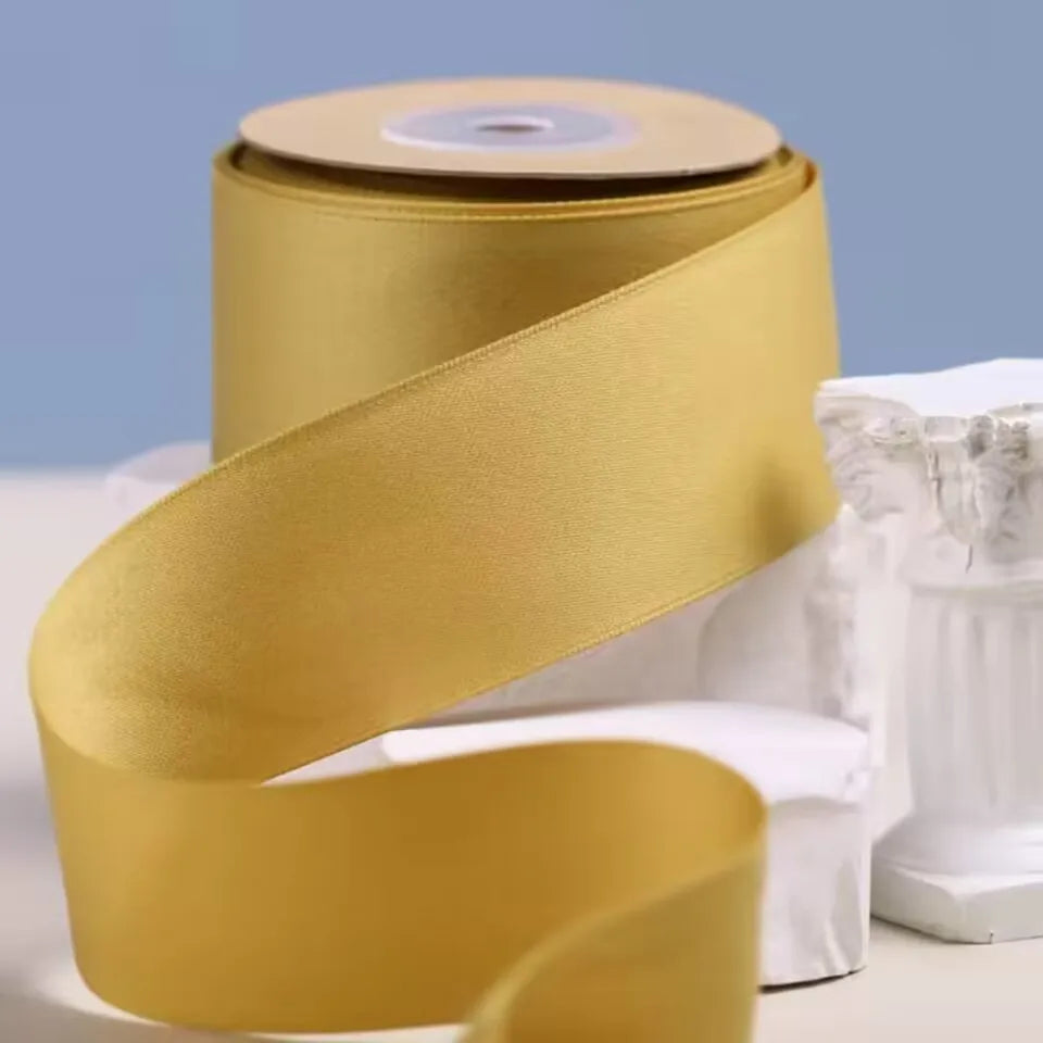 Single color Polyester/Cotton terylene crafts Ribbons 10 Yards10 16 25MM/38MM Matte