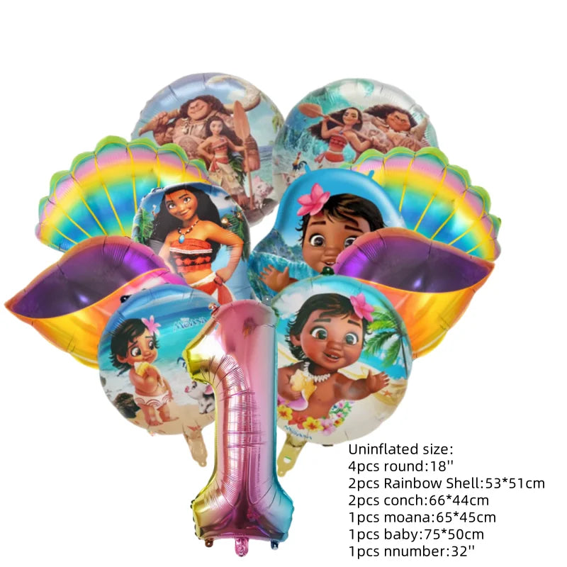 Moana Balloons Set