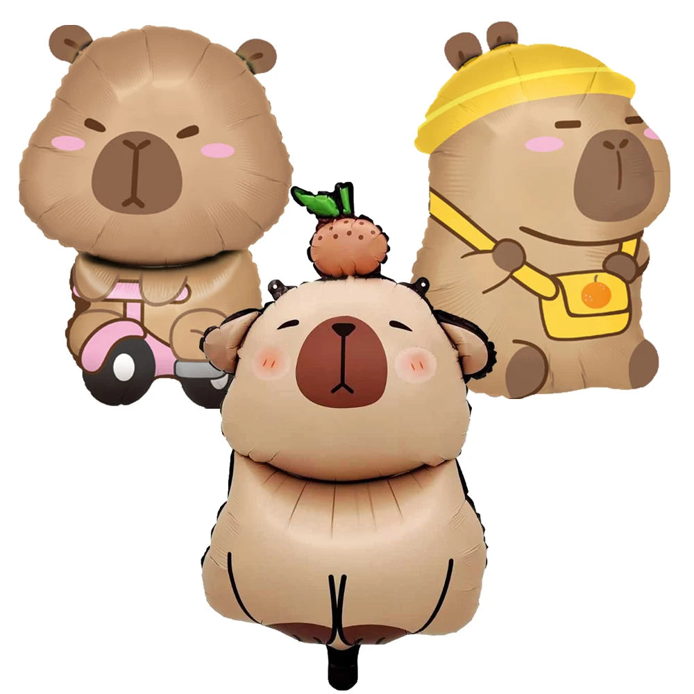 Capybara theme balloon